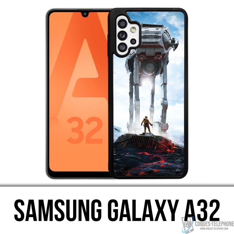 Custodia per Samsung Galaxy A32 - Walker Battlfront di Star Wars