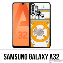 Coque Samsung Galaxy A32 - Star Wars Bb8 Minimalist