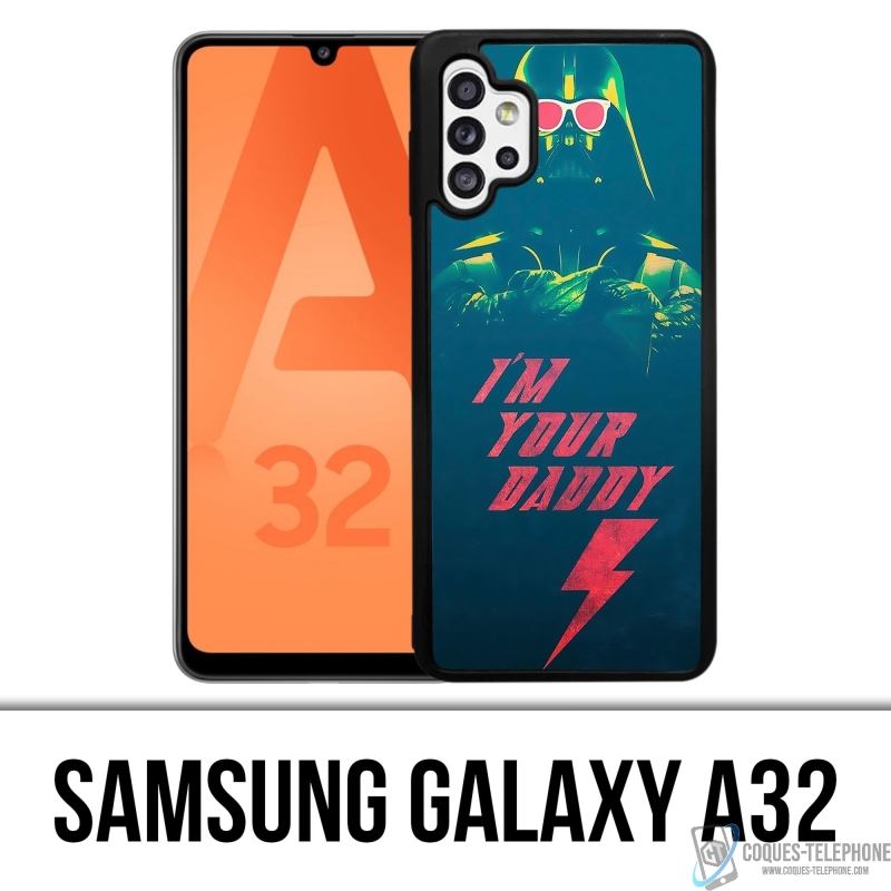 Funda Samsung Galaxy A32 - Star Wars Vader Soy tu papá