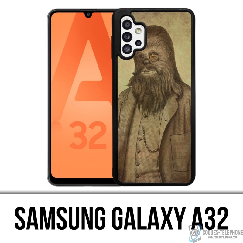 Cover Samsung Galaxy A32 - Star Wars Chewbecca vintage