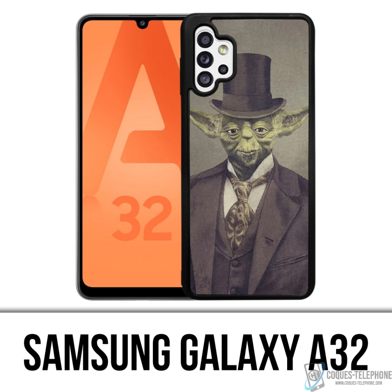 Coque Samsung Galaxy A32 - Star Wars Vintage Yoda