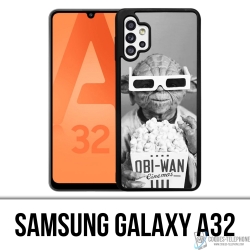 Coque Samsung Galaxy A32 - Star Wars Yoda Cinéma