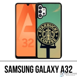 Coque Samsung Galaxy A32 - Starbucks Vintage