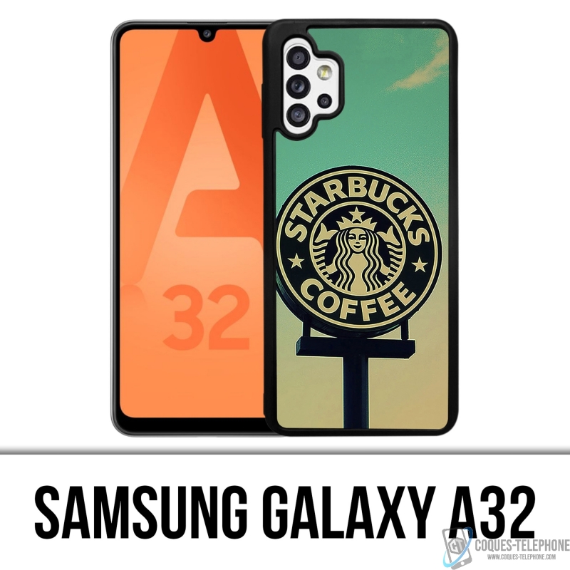 Custodia per Samsung Galaxy A32 - Starbucks Vintage