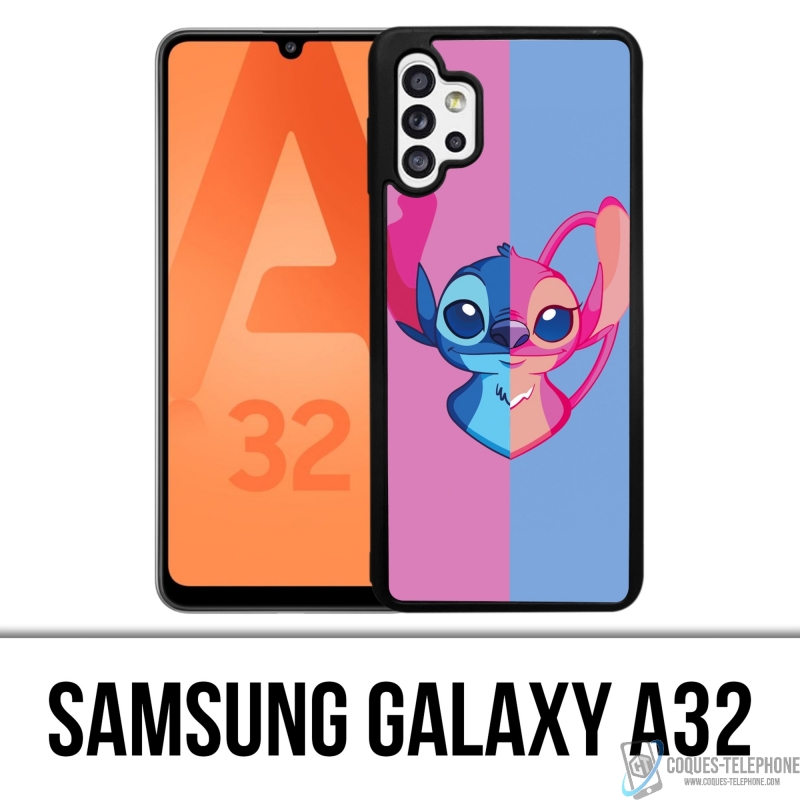 Custodia Samsung Galaxy A32 - Stitch Angel Heart Split