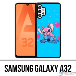 Funda Samsung Galaxy A32 - Stitch Angel Love