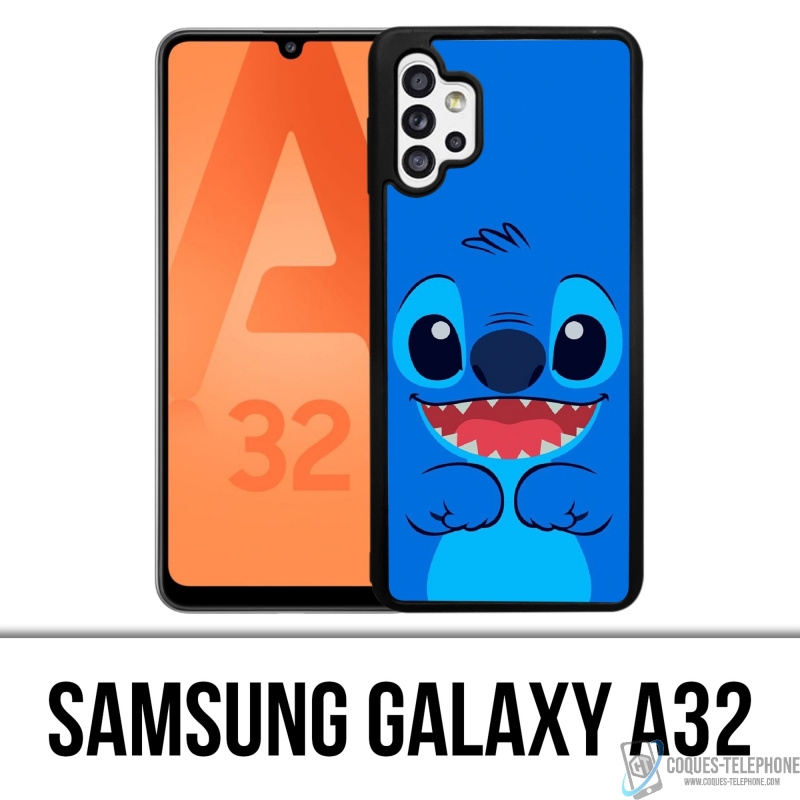 Samsung Galaxy A32 Case - Stich Blau