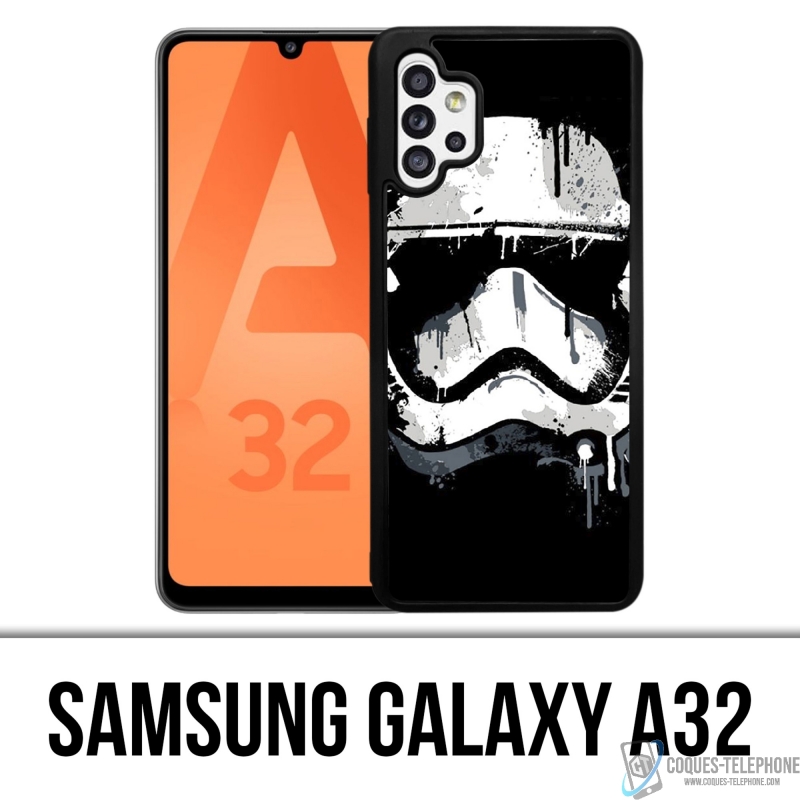 Coque Samsung Galaxy A32 - Stormtrooper Paint
