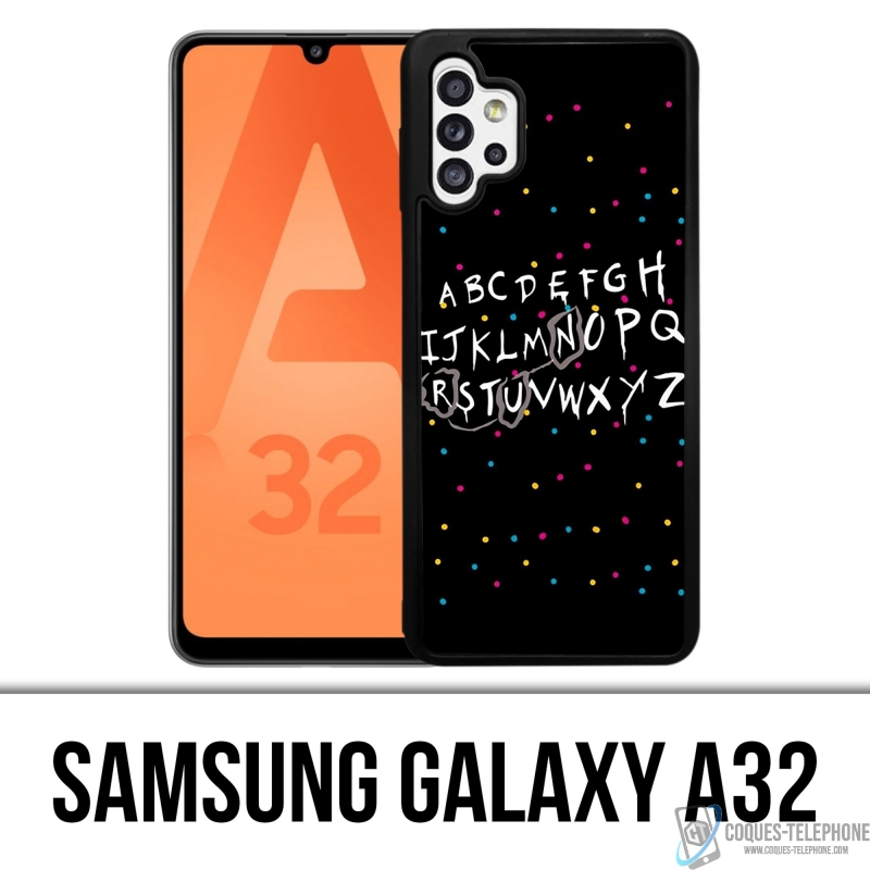 Funda Samsung Galaxy A32 - Alfabeto de cosas más extrañas