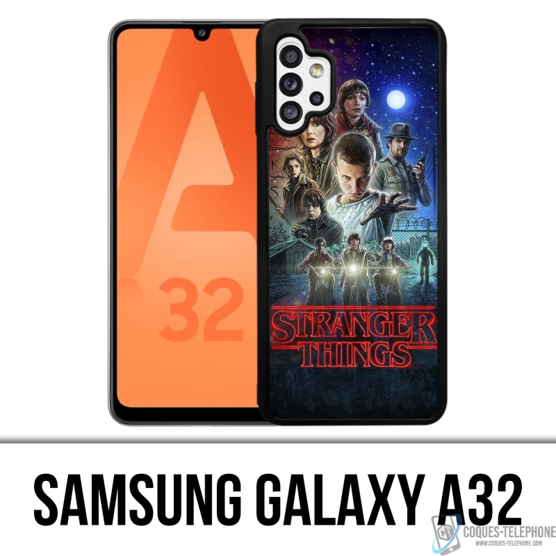Póster Funda Samsung Galaxy A32 - Cosas más extrañas