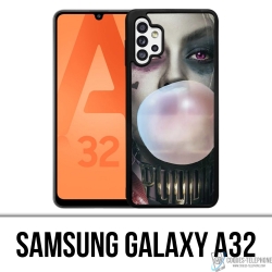 Funda Samsung Galaxy A32 - Suicide Squad Harley Quinn Bubble Gum
