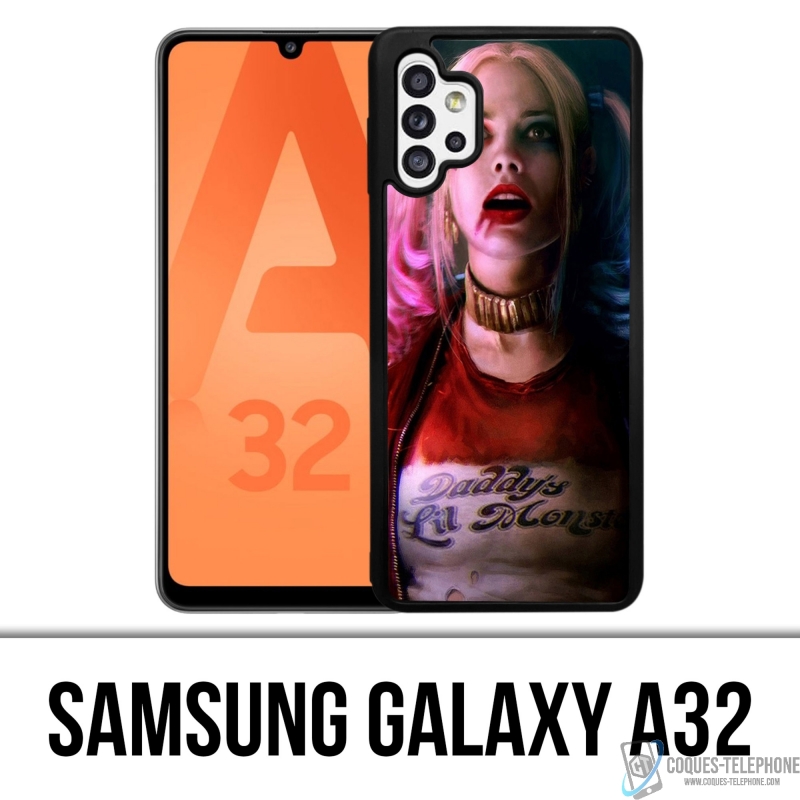 Coque Samsung Galaxy A32 - Suicide Squad Harley Quinn Margot Robbie