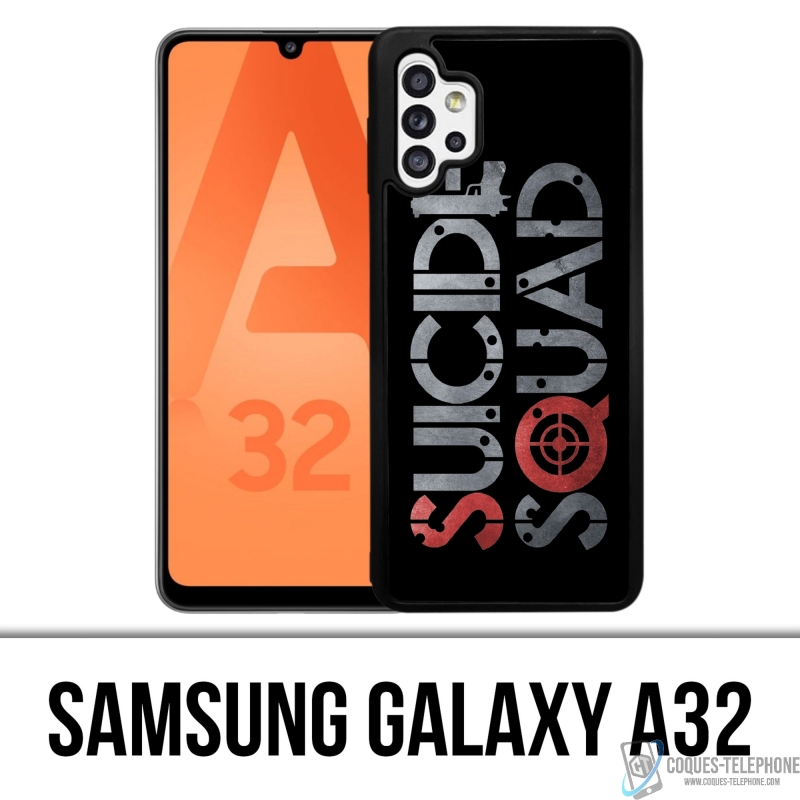 Coque Samsung Galaxy A32 - Suicide Squad Logo