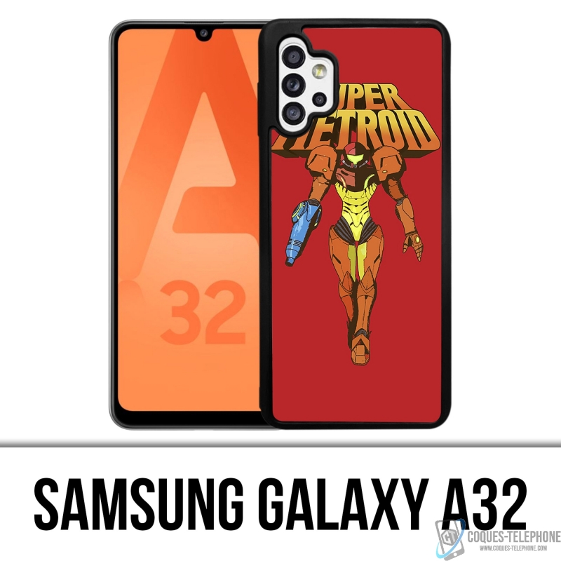 Coque Samsung Galaxy A32 - Super Metroid Vintage