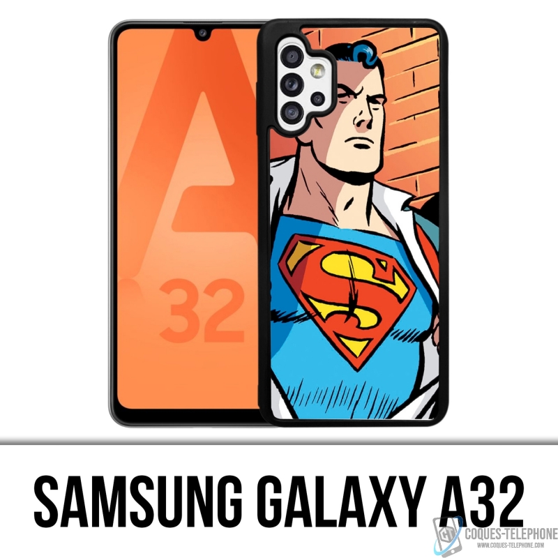 Coque Samsung Galaxy A32 - Superman Comics