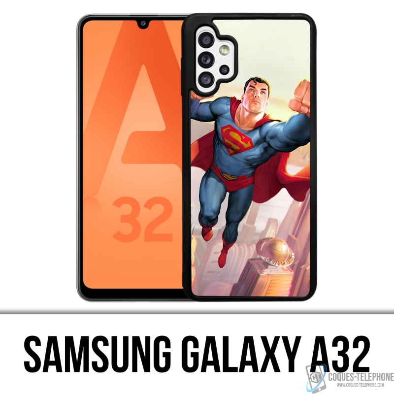 Funda Samsung Galaxy A32 - Superman Man Of Tomorrow