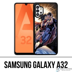 Coque Samsung Galaxy A32 - Superman Wonderwoman