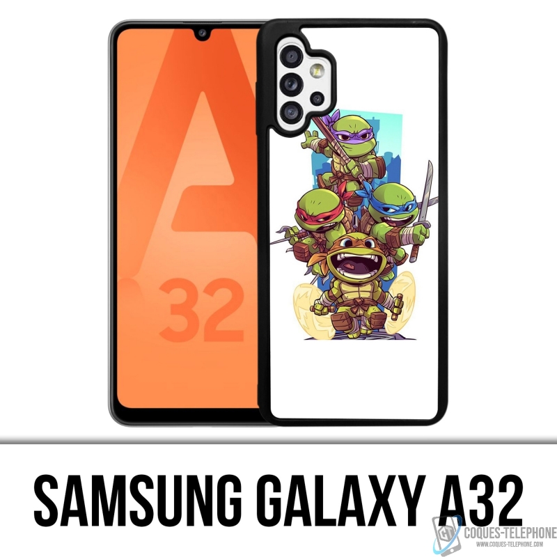 Cover Samsung Galaxy A32 - Tartarughe Ninja Cartoon Teenage Mutant