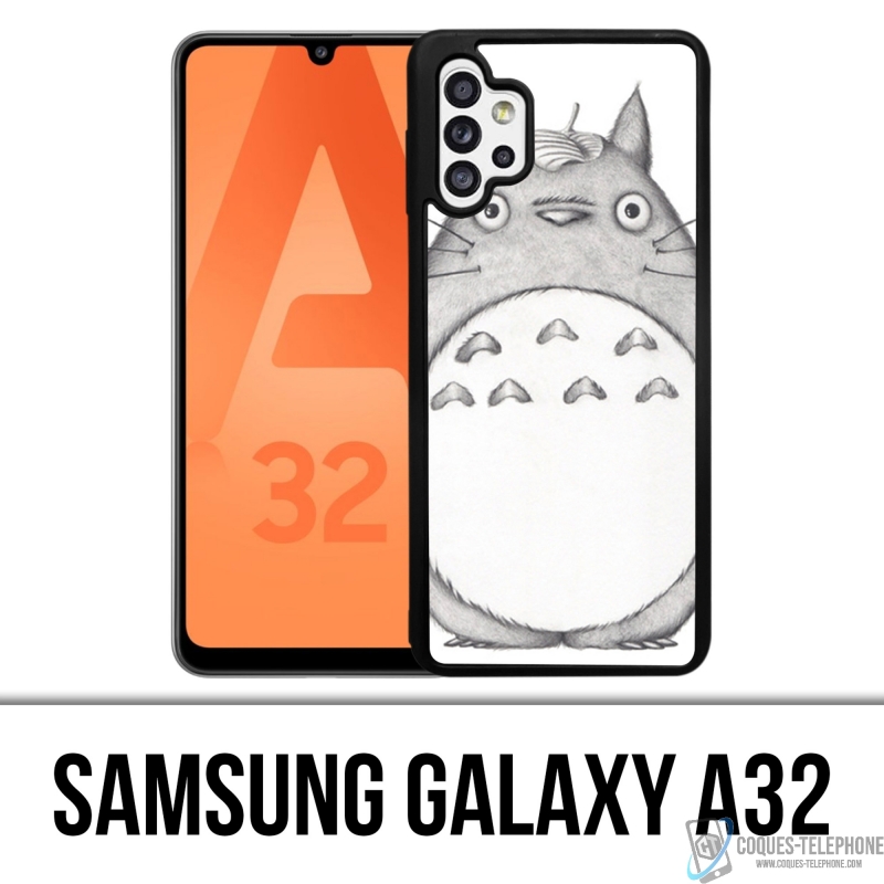 Coque Samsung Galaxy A32 - Totoro Dessin