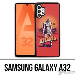Coque Samsung Galaxy A32 - Walking Dead Greetings From Atlanta