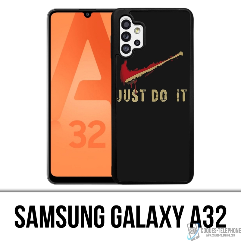 Coque Samsung Galaxy A32 - Walking Dead Negan Just Do It