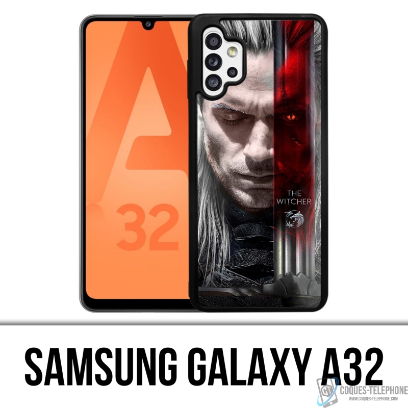 Coque Samsung Galaxy A32 - Witcher Lame Épée