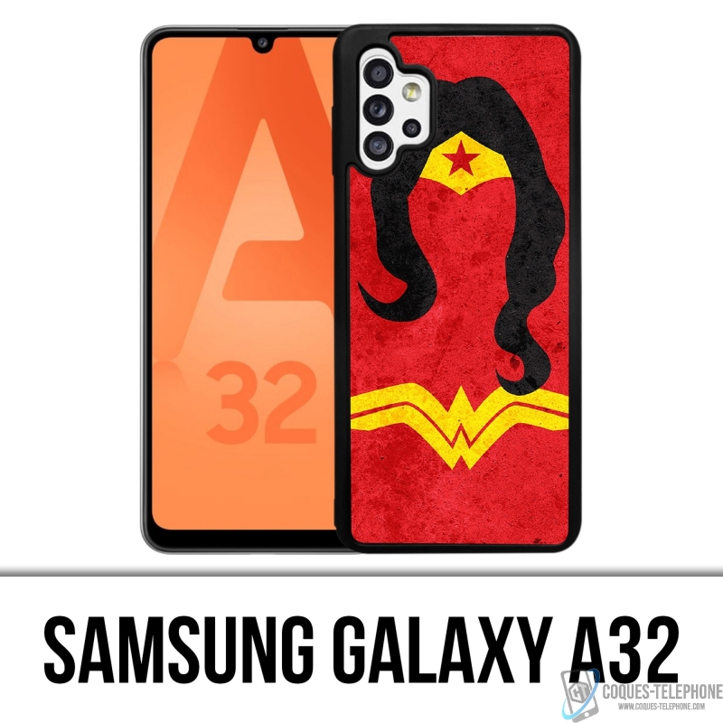 Funda Samsung Galaxy A32 - Wonder Woman Art Design