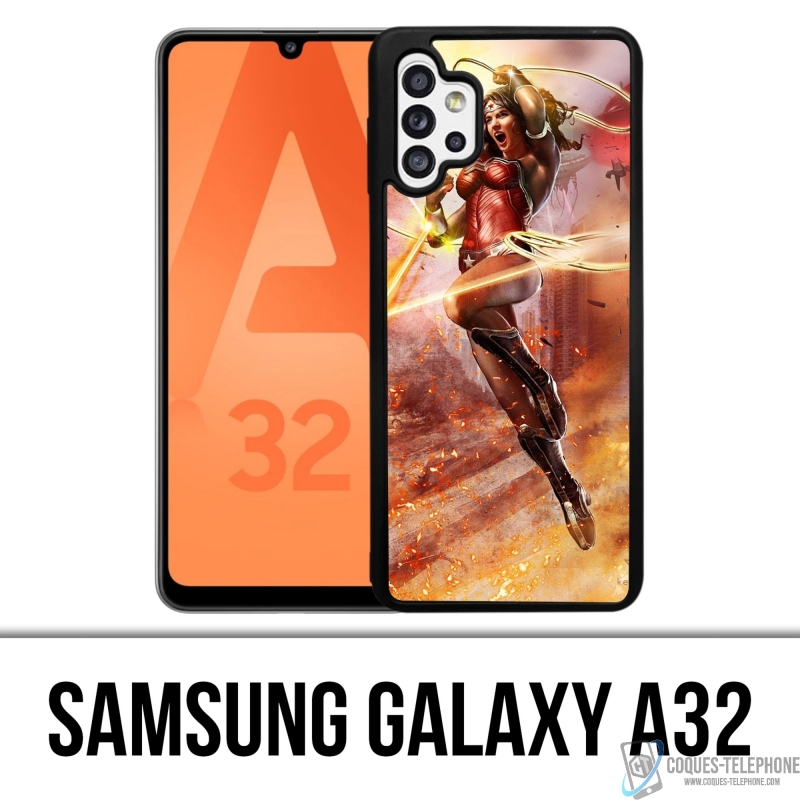 Coque Samsung Galaxy A32 - Wonder Woman Comics