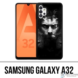 Coque Samsung Galaxy A32 - Xmen Wolverine Cigare