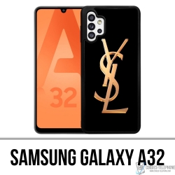 Samsung Galaxy A32 Case - Ysl Yves Saint Laurent Gold Logo