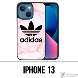 Custodia per iPhone 13 - Adidas Marble Pink