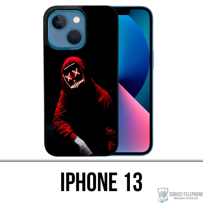 Funda para iPhone 13 - Máscara de pesadilla americana