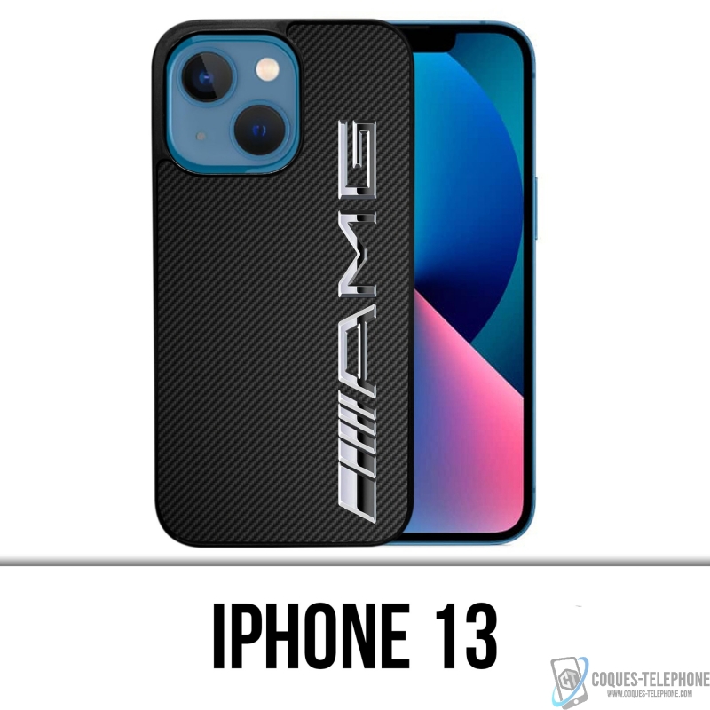 Funda para iPhone 13 - Amg Carbon Logo