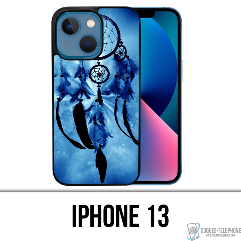 Custodia per iPhone 13 - Acchiappasogni blu