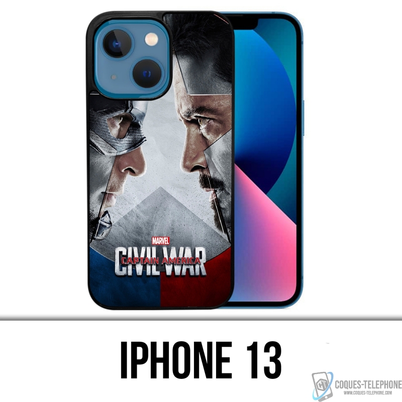 Coque iPhone 13 - Avengers Civil War