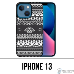 Coque iPhone 13 - Azteque Gris