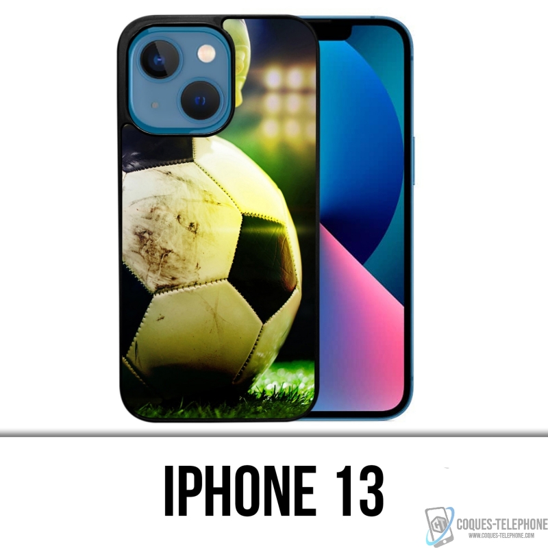 Custodia per iPhone 13 - Pallone da calcio con piede