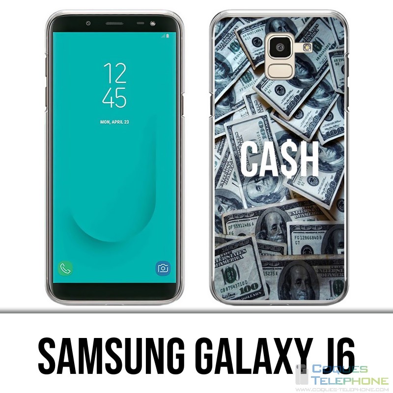 Samsung Galaxy J6 Hülle - Cash Dollars