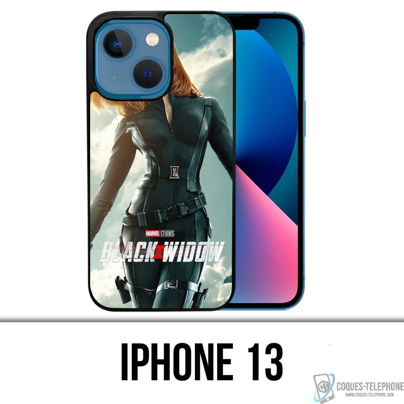 Coque iPhone 13 - Black Widow Movie