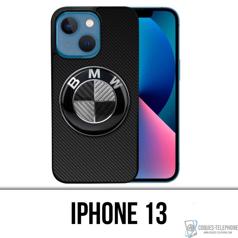 Funda para iPhone 13 - Bmw Logo Carbon