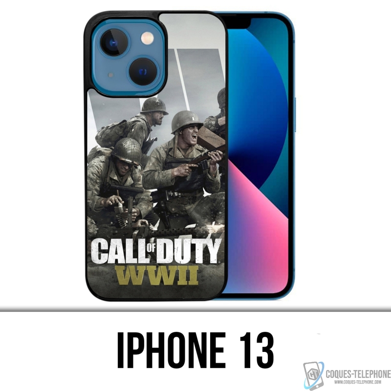 Carcasa para iPhone 13 - Personajes de Call Of Duty Ww2