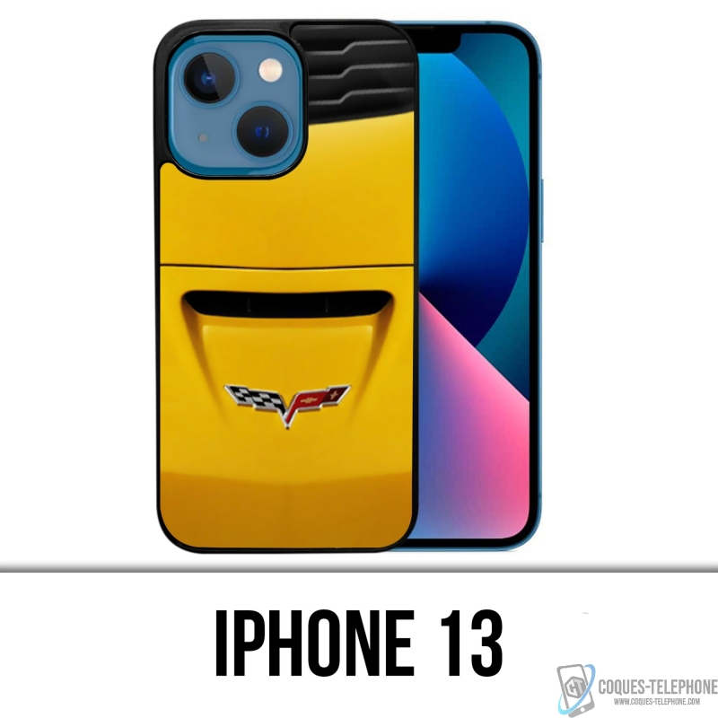 Coque iPhone 13 - Capot Corvette