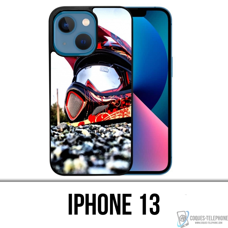 Custodia IPhone 13 - Casco Moto Cross