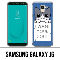 Carcasa Samsung Galaxy J6 - Chat Quiero tu alma