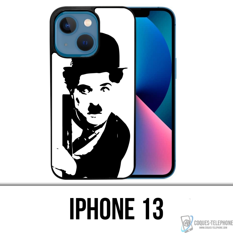 Coque iPhone 13 - Charlie Chaplin