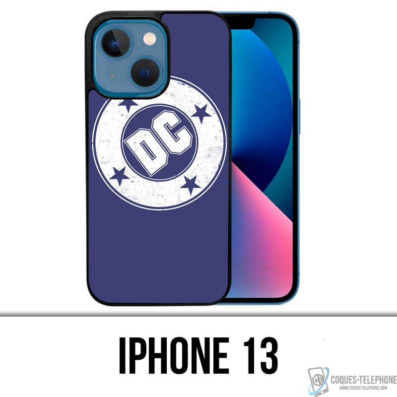 Coque iPhone 13 - Dc Comics Logo Vintage