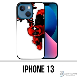Coque iPhone 13 - Deadpool Bang