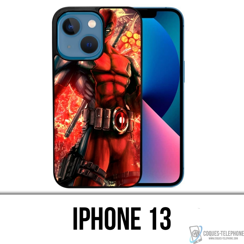 Coque iPhone 13 - Deadpool Comic