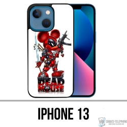 Funda para iPhone 13 - Deadpool Mickey