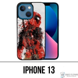 Coque iPhone 13 - Deadpool Paintart